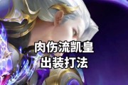 最强凯皇对局出装攻略（穿越战场无敌，凯皇必备装备一览）